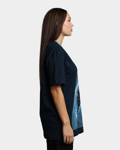 American Thrift X Jaws Jaws Vintage T-Shirt Navy