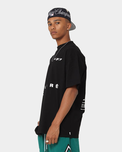 Carré Enhanced Oversized T-Shirt Black