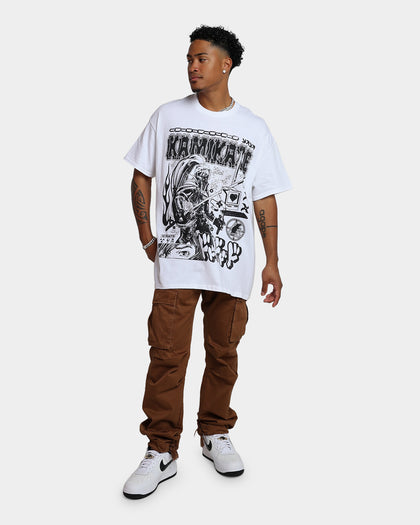 Rats Get Fat Kamikaze T-Shirt White