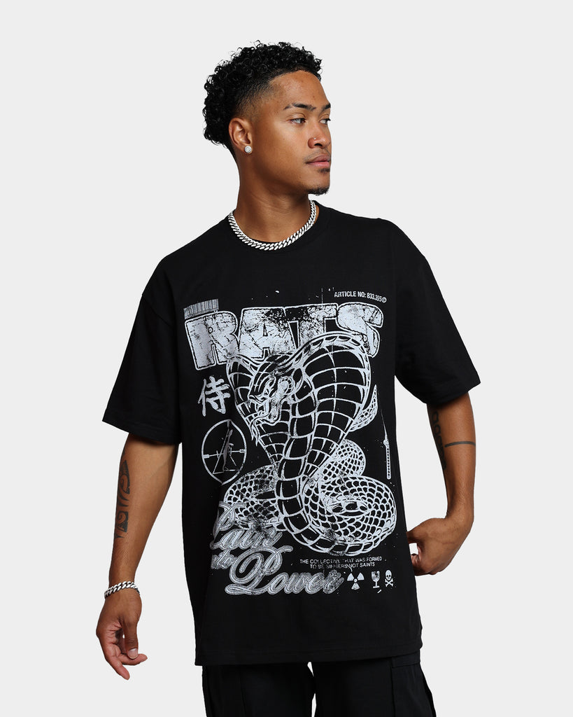 Rats Get Fat King Kobra T-Shirt Black | Culture Kings US