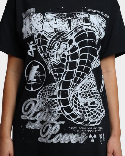 Rats Get Fat King Kobra T-Shirt Black