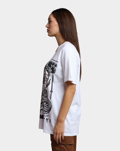 Rats Get Fat King Kobra T-Shirt White