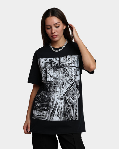 Rats Get Fat Life's Hard T-Shirt Black