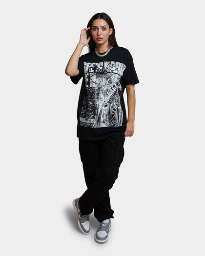 Rats Get Fat Life's Hard T-Shirt Black