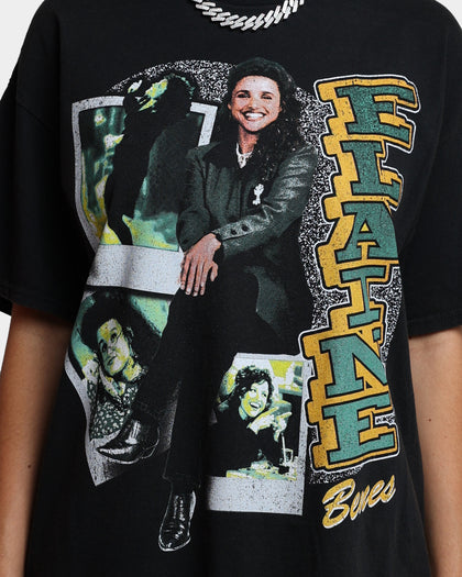 American Thrift X Seinfeld Elaine Vintage T-Shirt Washed Black