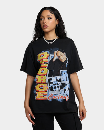 American Thrift X Seinfeld George Vintage T-Shirt Washed Black