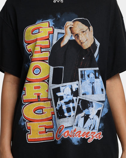 American Thrift X Seinfeld George Vintage T-Shirt Washed Black