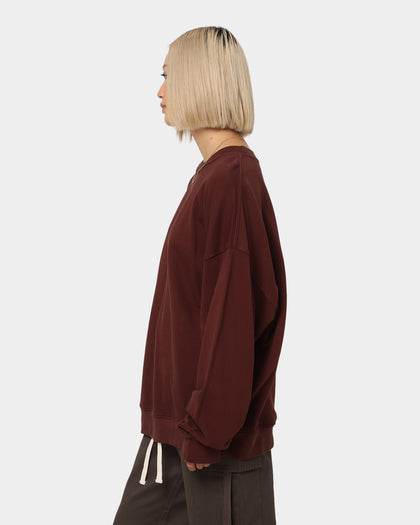 MNML Vintage Wash Crewneck Brown