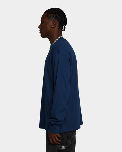 MNML Every Day Long Sleeve T-Shirt Navy