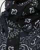 MNML Hooded Bandana Paisley Jacket Black