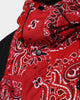 MNML Hooded Bandana Paisley Jacket Red