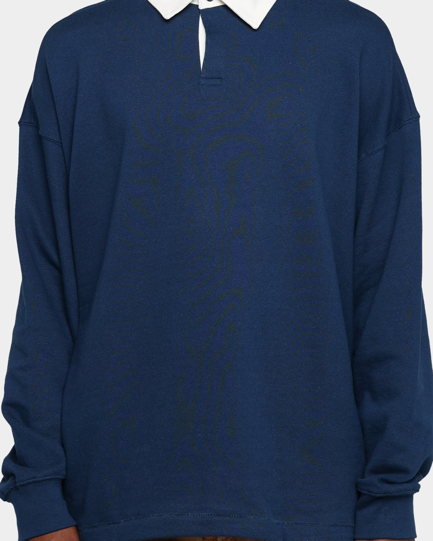 MNML Oversized Rugby Shirt Navy | Culture Kings US