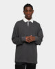 MNML Oversized Rugby Shirt Charcoal Grey