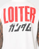 Loiter X Gundam Char's Zaku Muscle T-Shirt Off White
