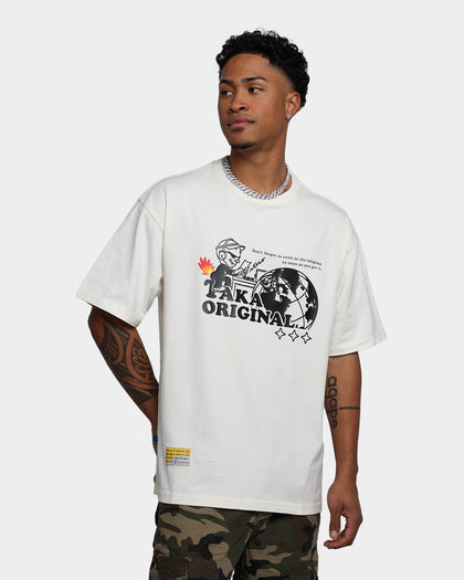 Taka Original Retro Hypercolor Telegram T-Shirt Cream