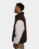 Taka Original Cosmic Universe Winter Fleece Jacket Brown