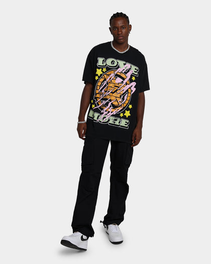 Goat Crew Love More T-Shirt Black Wash