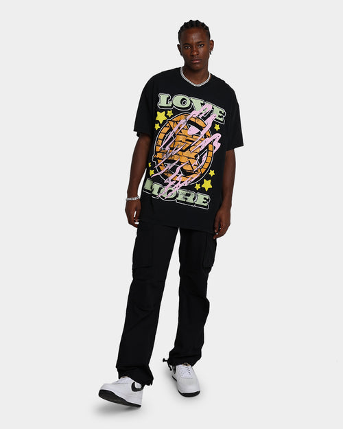 Goat Crew Love More T-Shirt Black Wash