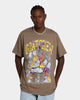 Goat Crew Rubble T-Shirt Brown