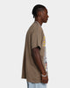 Goat Crew Rubble T-Shirt Brown