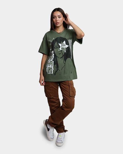 Goat Crew Delinquent T-Shirt Military Green