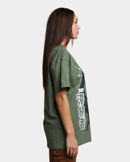 Goat Crew Delinquent T-Shirt Military Green