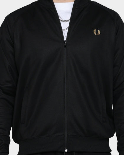 Fred Perry Seasonal Taped Track Jacket Black/1964 Gold