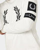 Fred Perry Badge Detail T-Shirt Snow White