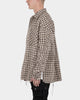 MNML Heavyweight Woven Flannel Brown