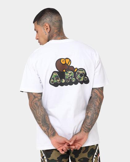 A Bathing Ape X A.P.C Milo On APC Wide T-Shirt White