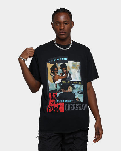 Goat Crew Collage Vintage T-Shirt Black Wash