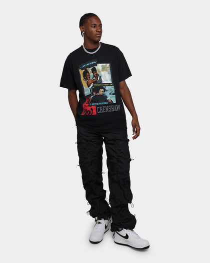 Goat Crew Collage Vintage T-Shirt Black Wash