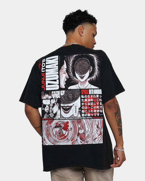 Goat Crew Uzumaki Vintage T-Shirt Black Wash