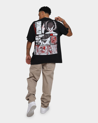 Goat Crew Uzumaki Vintage T-Shirt Black Wash