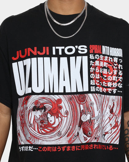 Goat Crew Uzumaki Vintage T-Shirt Black Wash