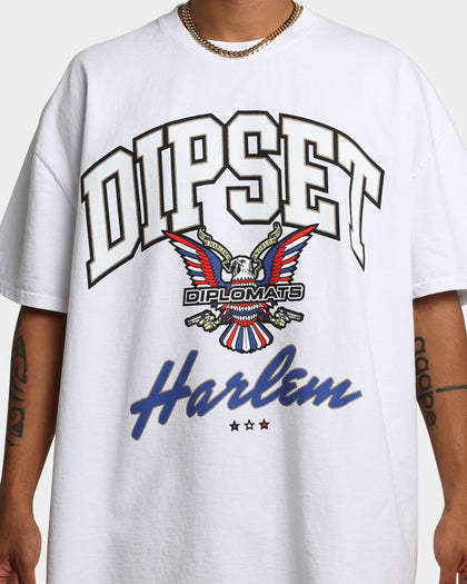 Dipset USA X Diplomats Collegiate T-Shirt White