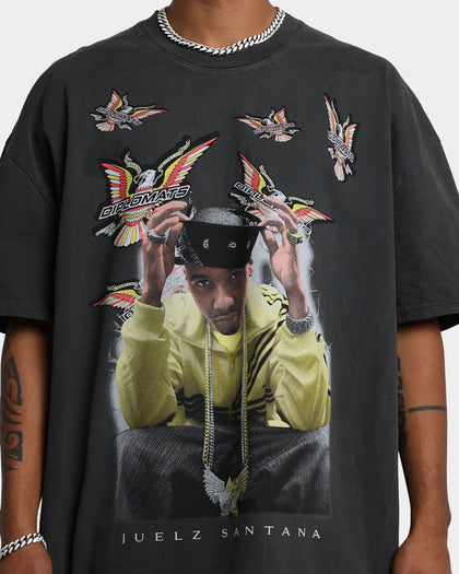 Dipset USA X Diplomats Juelz Santana Vintage T-Shirt Vintage Black