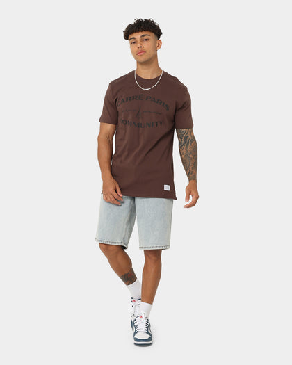Carré Community Vintage T-Shirt Dark Brown