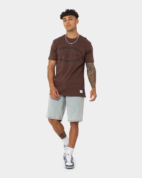 Carré Community Vintage T-Shirt Dark Brown