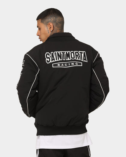 Saint Morta Pro Racing Bomber Jacket Black