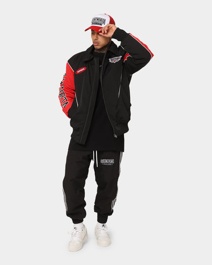 Saint Morta Pro Racing Bomber Jacket Black/Red