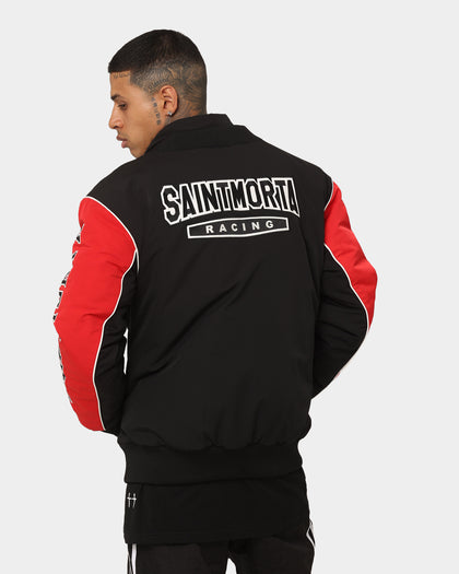Saint Morta Pro Racing Bomber Jacket Black/Red