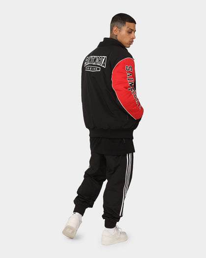 Saint Morta Pro Racing Bomber Jacket Black/Red