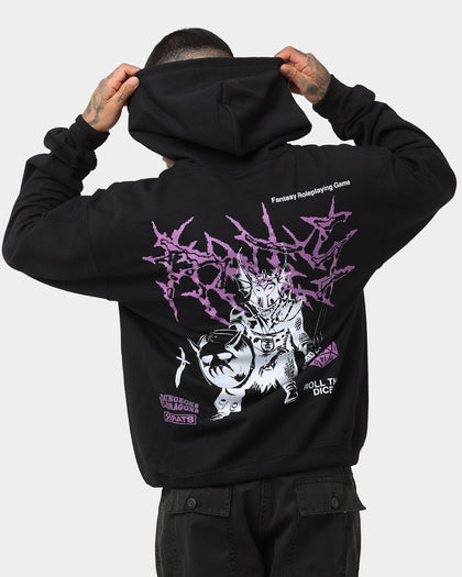 Rats Get Fat X Dungeons And Dragons Warduke Premium Vintage Hoodie Black