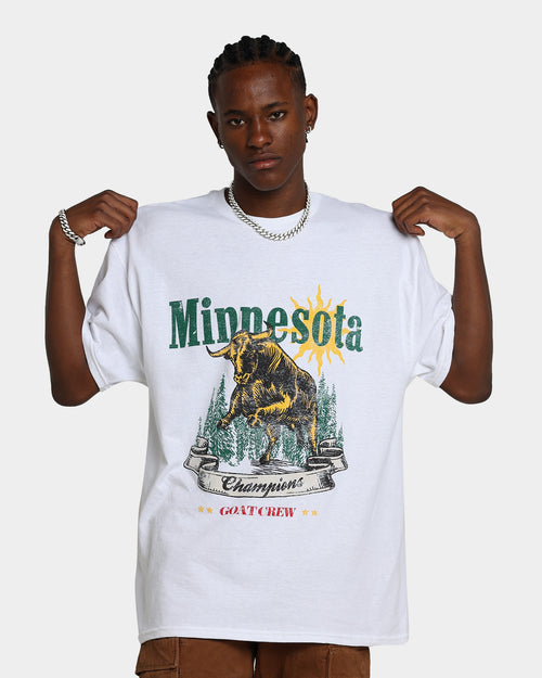 Goat Crew Minnesota Vintage T-Shirt White