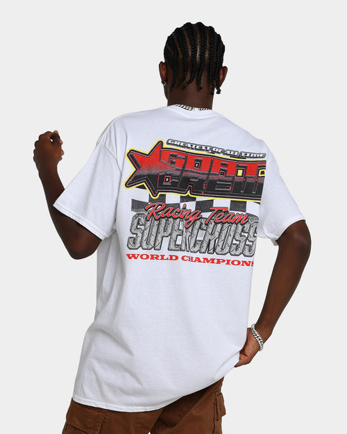 Goat Crew Supercross Racing Team T-Shirt White