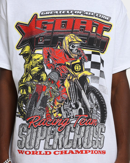 Goat Crew Supercross Racing Team T-Shirt White
