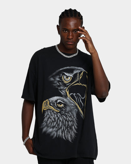American Thrift Eagles Vintage T-Shirt Black Wash