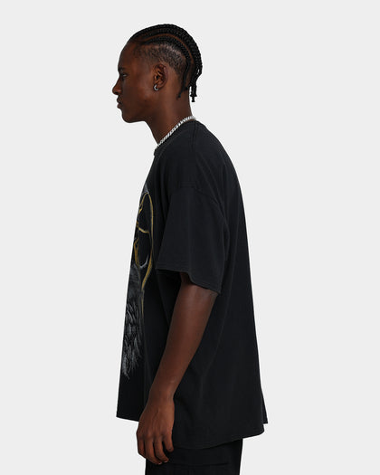 American Thrift Eagles Vintage T-Shirt Black Wash