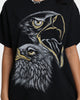 American Thrift Eagles Vintage T-Shirt Black Wash